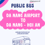 Public Bus from Da Nang Airport to Da Nang and Hoi An
